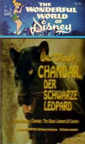 Chandar the Black Leopard of Ceylon Poster