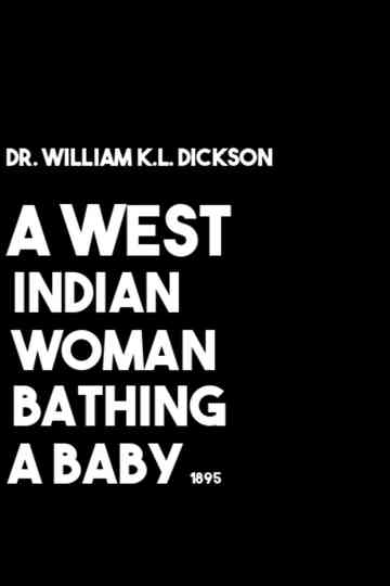 A West Indian Woman Bathing a Baby Poster