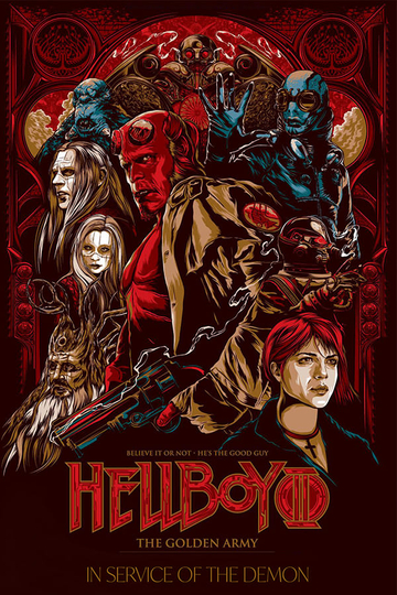 Hellboy In Service of the Demon Poster