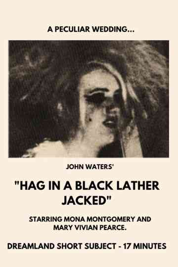 Hag in a Black Leather Jacket Poster