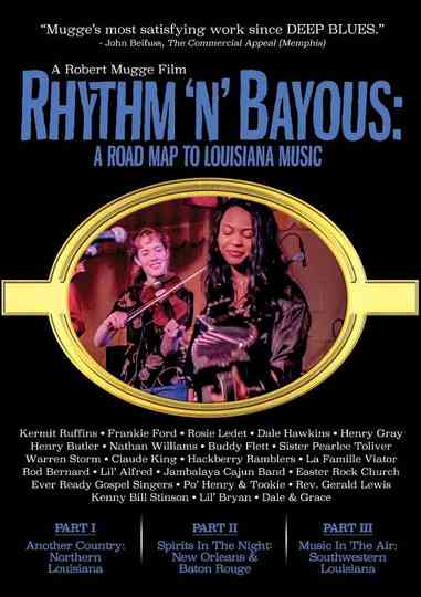 Rhythm n Bayous A Road Map to Louisiana Music Poster