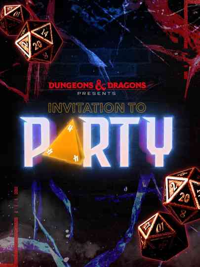 Dungeons & Dragons Presents: Invitation to Party Poster
