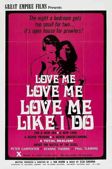 Love Me Like I Do Poster