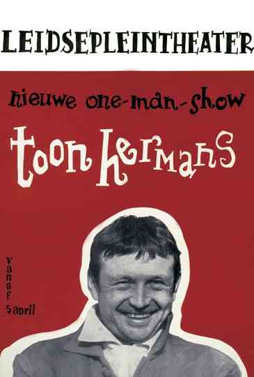 Toon Hermans One Man Show 1958 Poster