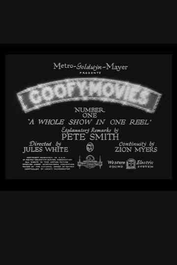 Goofy Movies Number One Poster