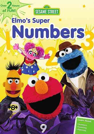 Sesame Street Elmos Super Numbers Poster
