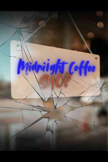Midnight Coffee Shop Poster
