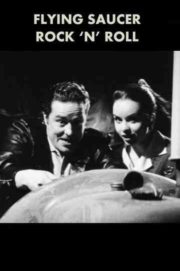 Flying Saucer Rock n Roll Poster