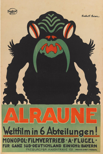 Alraune, die Henkerstochter, genannt die rote Hanne Poster