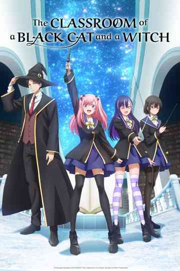 The Classroom of a Black Cat and a Witch Poster