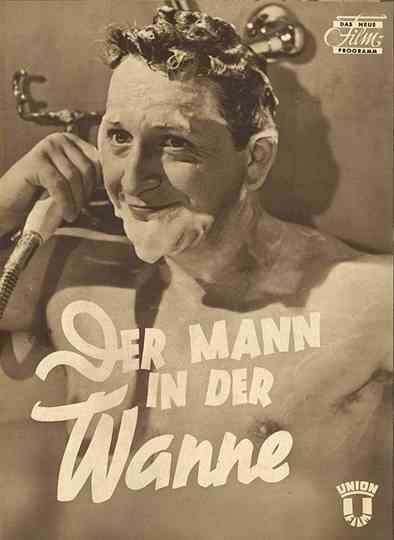 Der Mann in der Wanne Poster