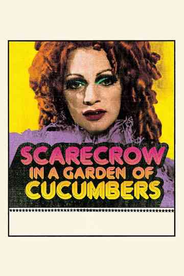 Scarecrow in a Garden of Cucumbers Poster