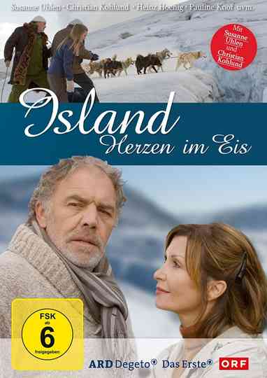 Island - Herzen im Eis Poster
