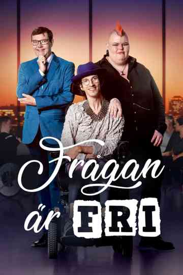 Frågan är fri Poster