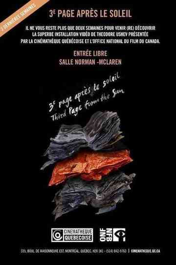 Third Page from the Sun poster