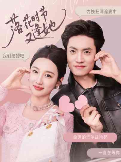 Met You When Flowers Fell Poster