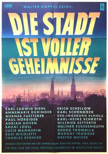 Die Stadt ist voller Geheimnisse poster