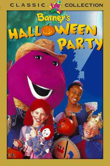 Barney's Halloween Party Poster