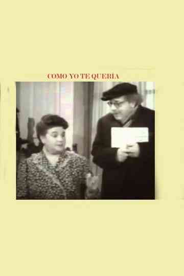 Como yo te quería Poster