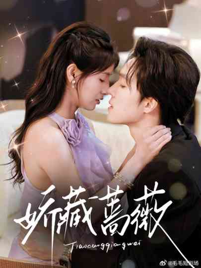 Tenderly Hidden Rose Poster