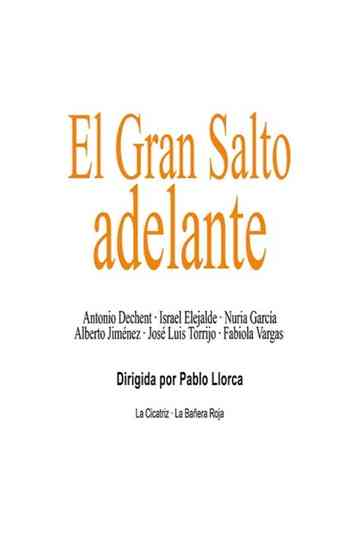 El gran salto adelante Poster