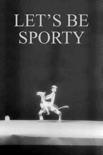 Let's Be Sporty Poster