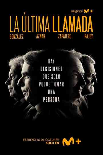 La última llamada Poster