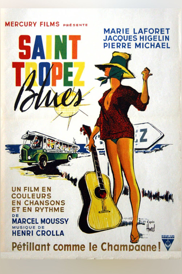 SaintTropez Blues Poster