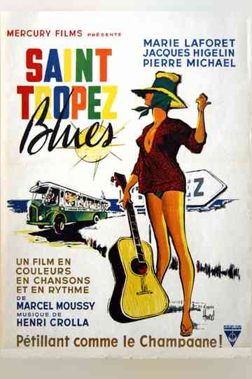 SaintTropez Blues Poster