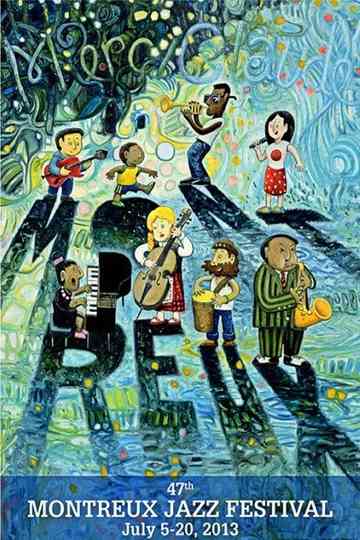 Marcus Miller  Montreux Jazz Festival 2013 Poster