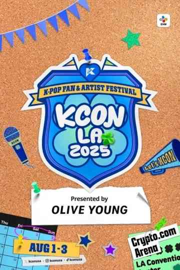 KCON LA 2025 Poster