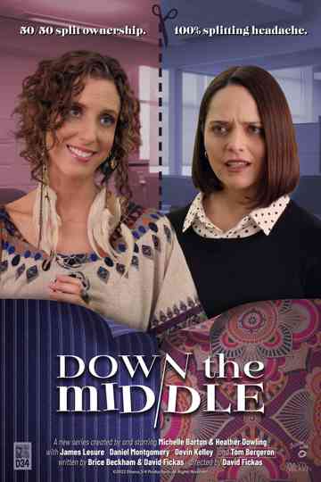 Down the Middle Poster