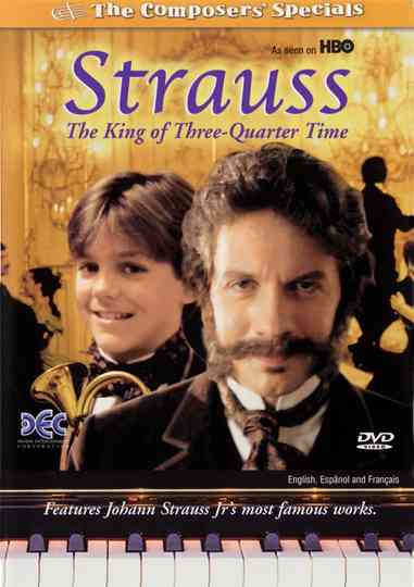 Strauss The King of ThreeQuarter Time Poster