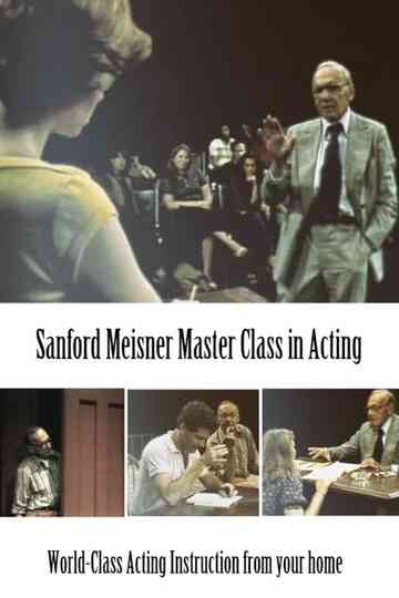 Sanford Meisner Master Class Poster