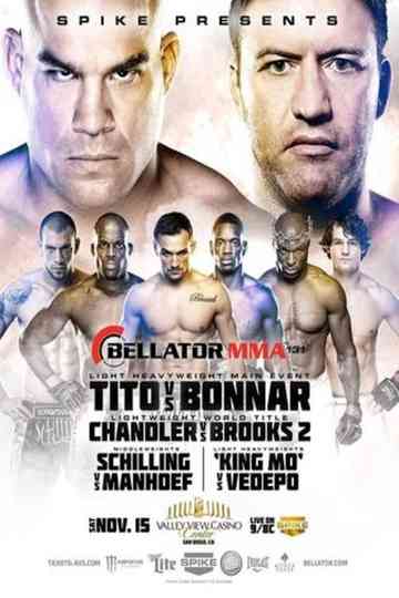 Bellator 131 Tito vs Bonnar Poster