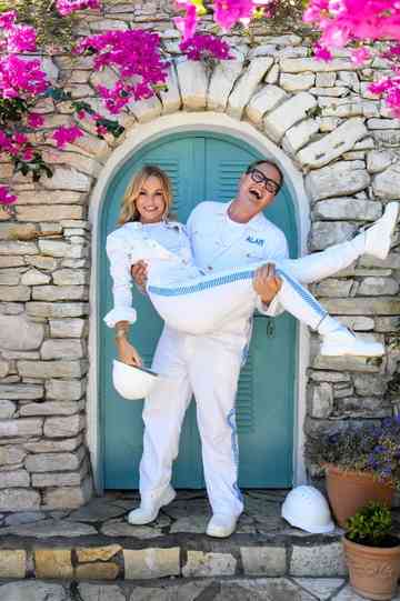 Amanda & Alan's Greek Job Poster