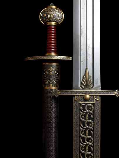 Spada Imperiale e della sua guaina Poster