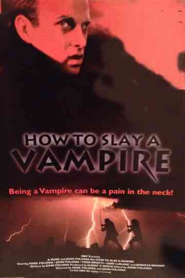 How to Slay a Vampire Poster