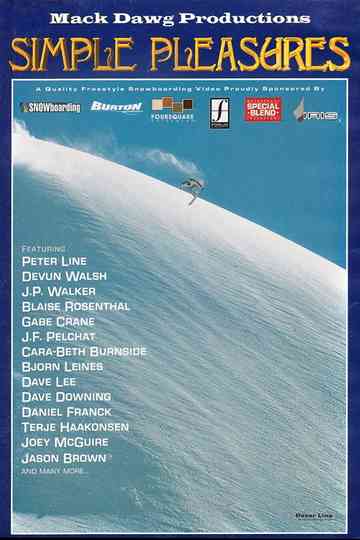 Simple Pleasures Poster