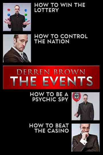 Derren Brown: The Events Poster
