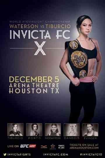 Invicta FC 10: Waterson vs. Tiburcio Poster