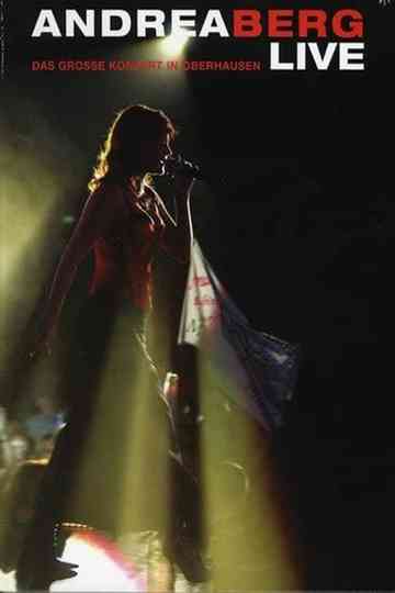 Andrea Berg  Live Das große Konzert in Oberhausen Poster