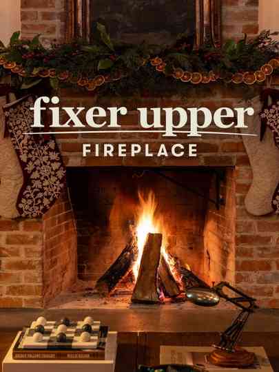 Fixer Upper Fireplace Poster