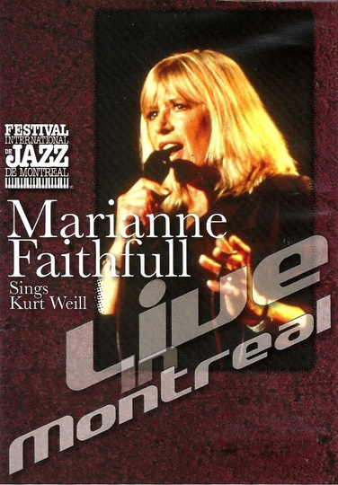 Marianne Faithfull Sings Kurt Weill