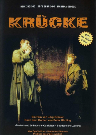 Krücke Poster