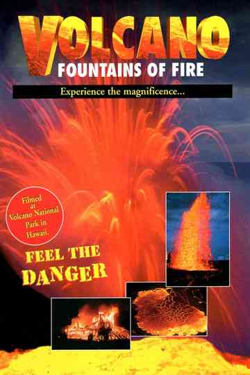 Volcano Fountains of Fire Poster