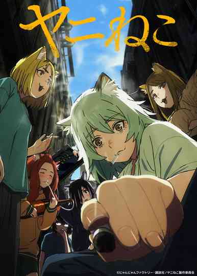 Chainsmoker Cat Poster