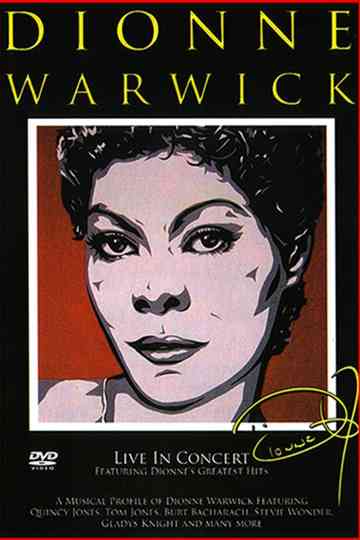 Dionne Warwick Live in Concert Poster