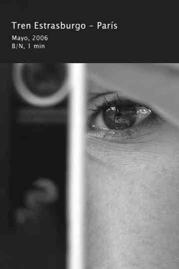 Train Strasbourg-Paris Poster