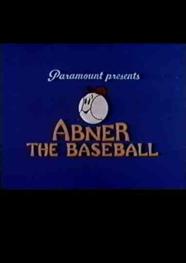Abner the Baseball Poster